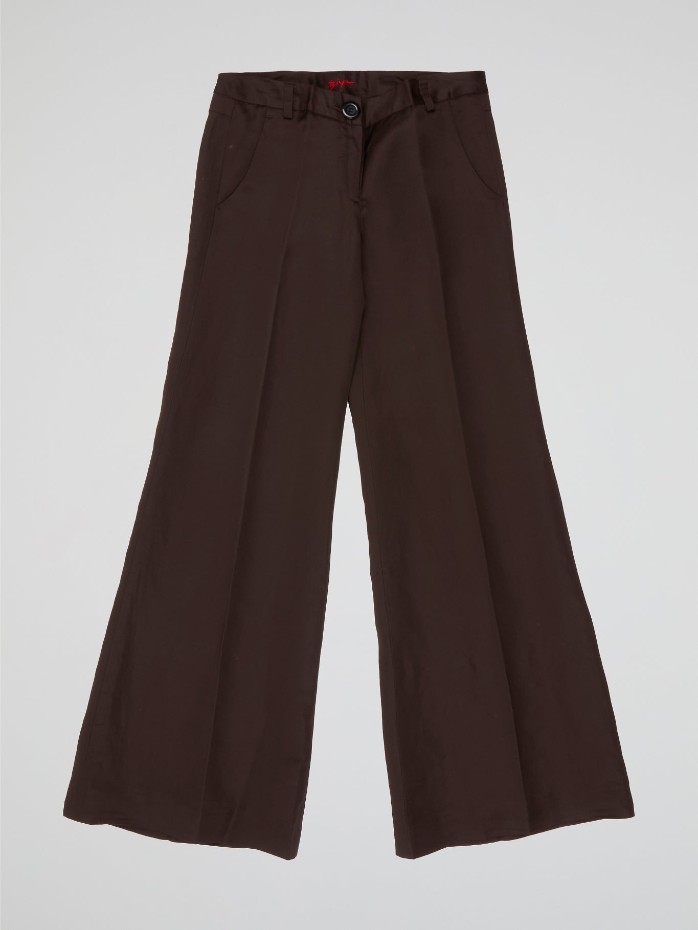 Mocha Brown Wide Trousers