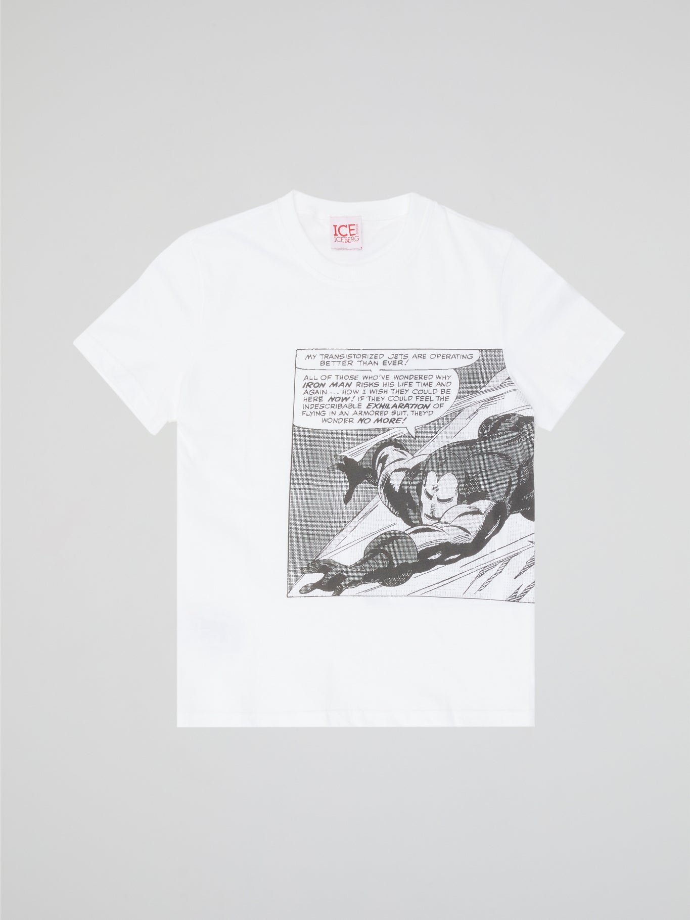 Iron Man Graphic Comic Tee