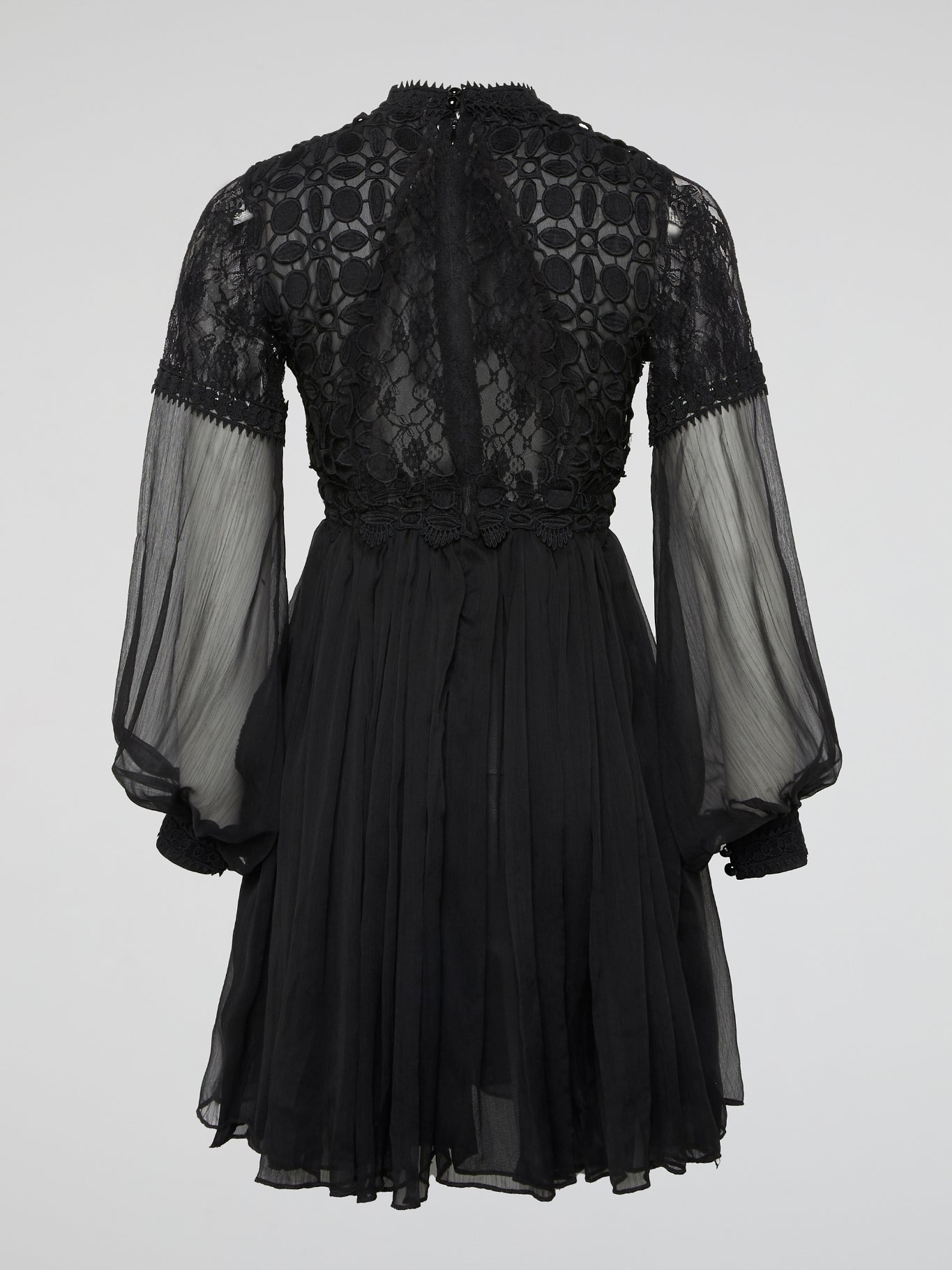 Black Reverie Lace Dress
