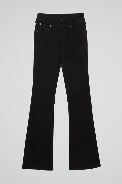 Black Flared Sculpt Jeans