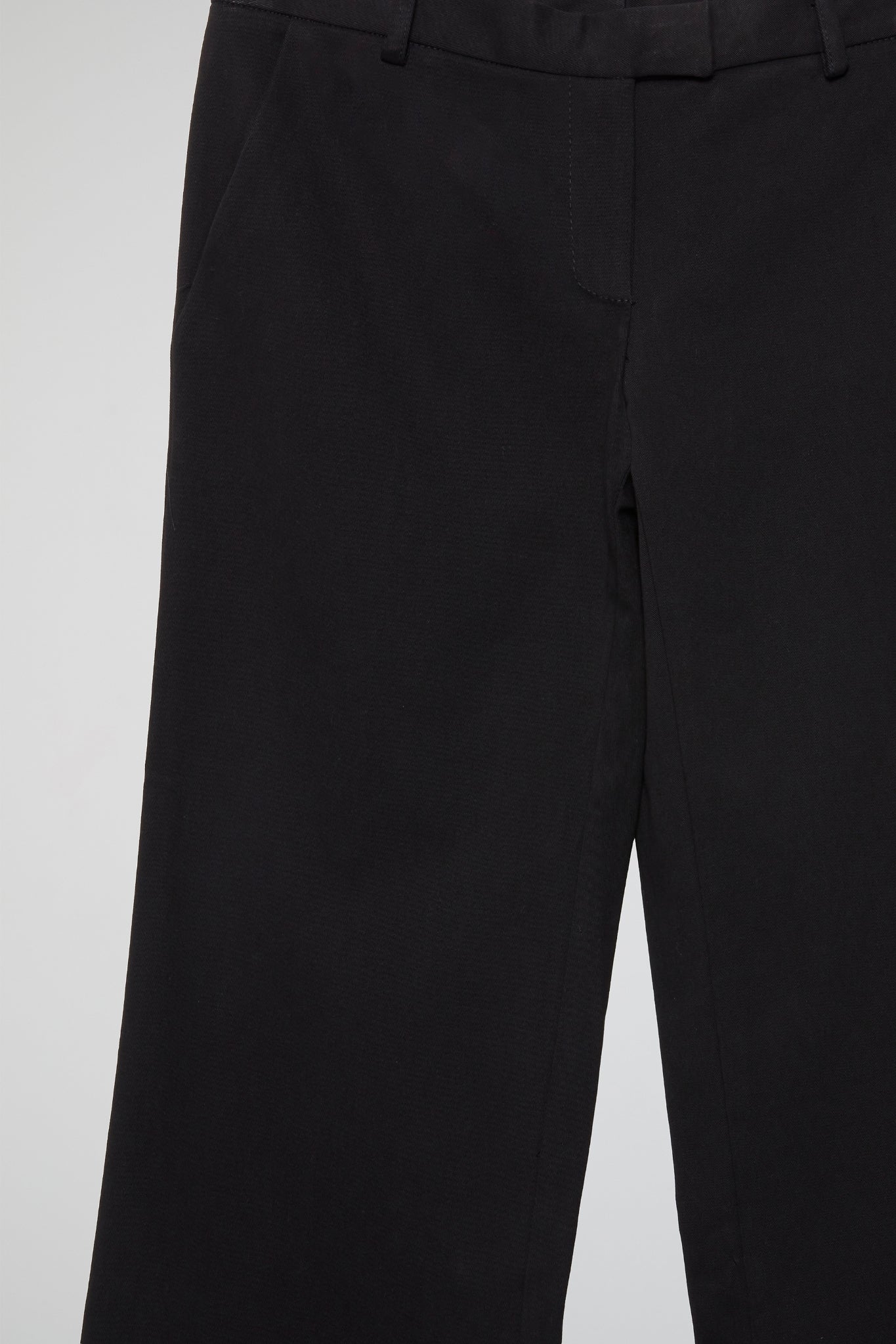 Black Noir Flared Trousers