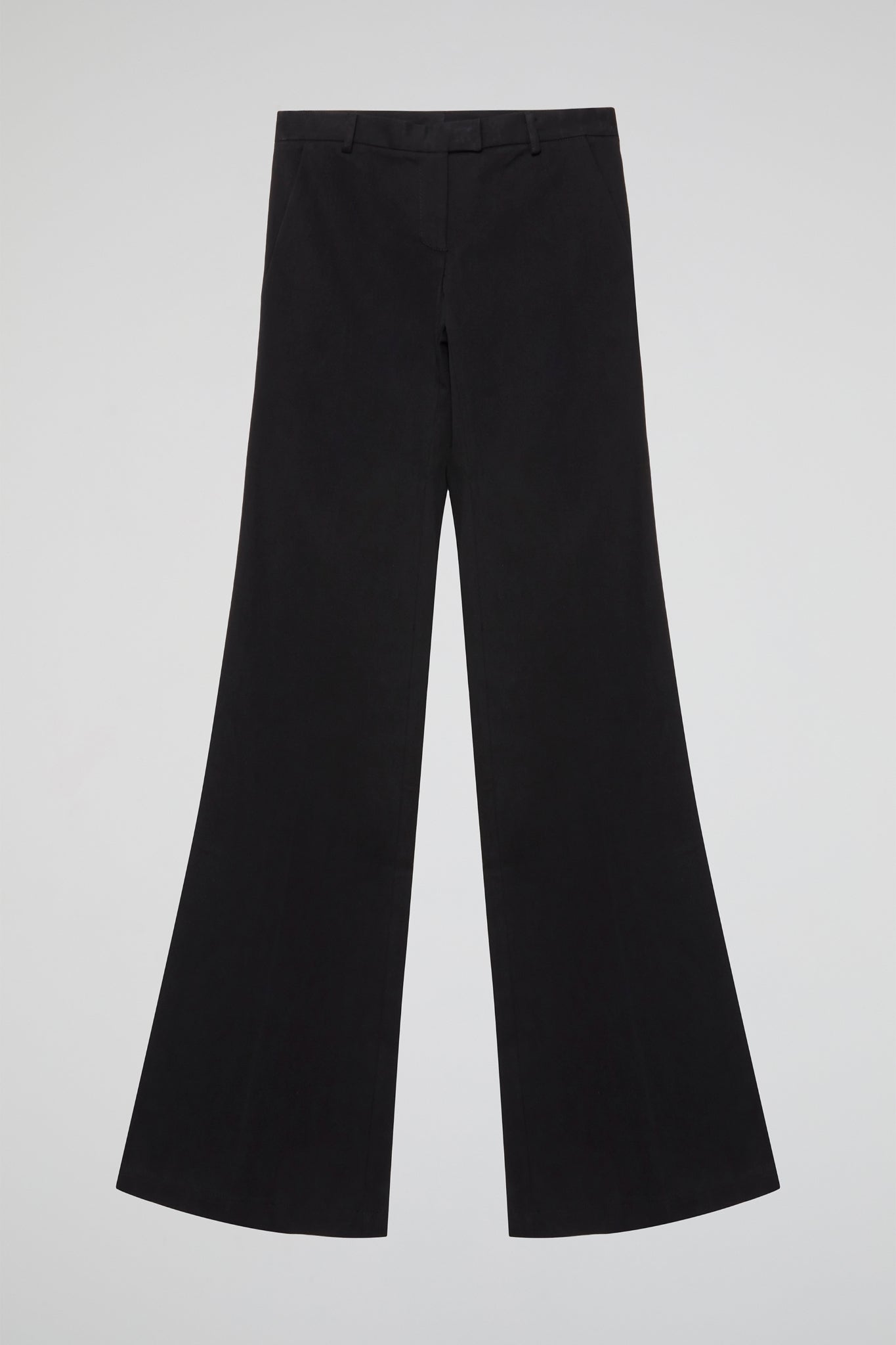 Black Noir Flared Trousers