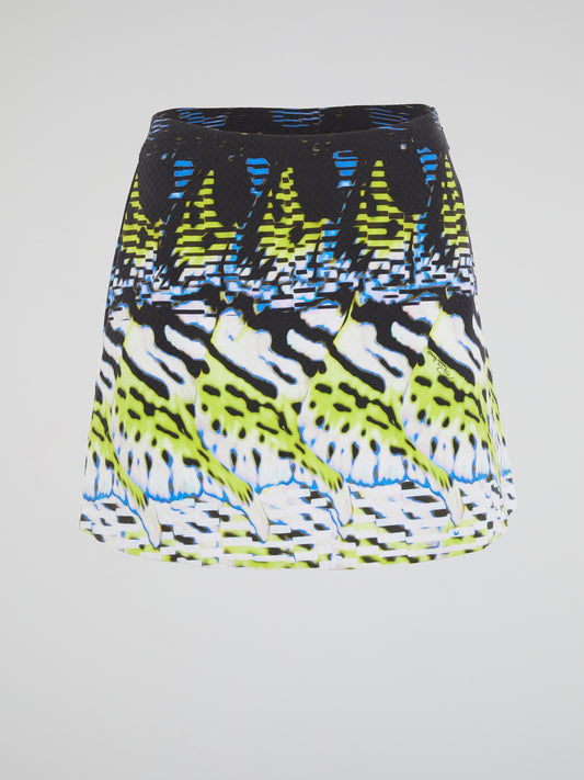 Transport yourself to the vibrant streets of Italy with our Printed Mini Skirt from Roberto Cavalli. The intricate detailing and bold colors evoke a sense of wanderlust and adventure, perfect for the free-spirited fashionista. Stand out in a sea of generic styles and make a statement in this must-have piece that is sure to turn heads and generate envy-worthy traffic.