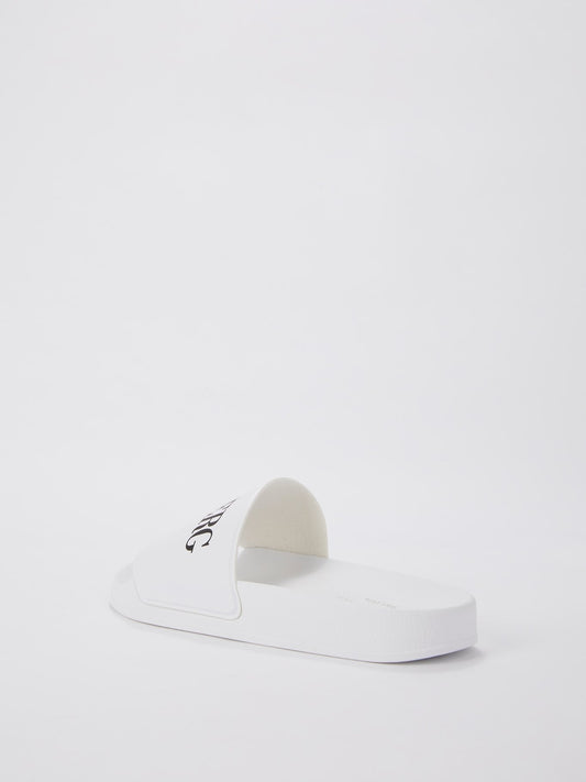 White Classic Logo Slides