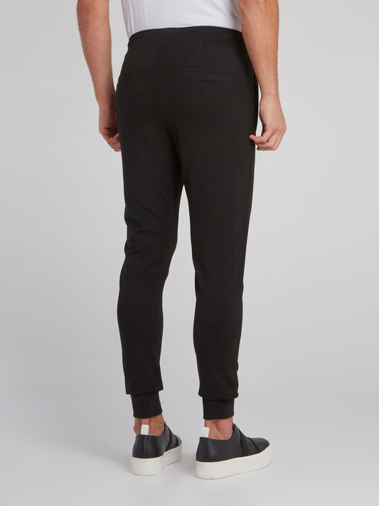 Black Monogram Jogging Trousers