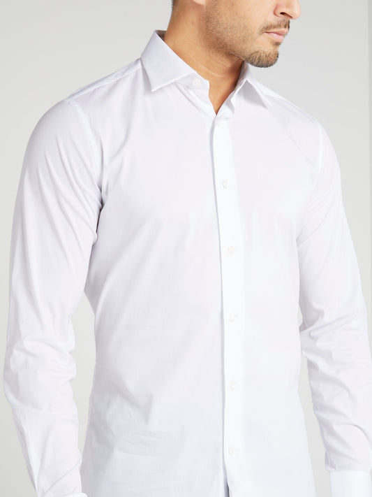 Classic White Long Sleeve Shirt